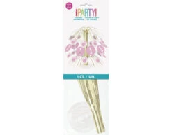 Tafeldecoratie 1 Jaar Roze 21cm -Feestartikelen Winkel tafeldecoratie 1 jaar roze 21cm 1