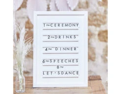 Tafeldecoratie Letterbord 44cm -Feestartikelen Winkel tafeldecoratie letterbord 44cm 2