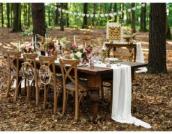 Tafelloper Creme 5m -Feestartikelen Winkel tafelloper creme 5m 6