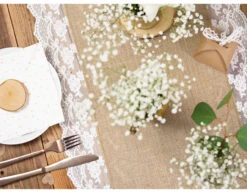 Tafelloper Jute 5m -Feestartikelen Winkel tafelloper jute 5m 3