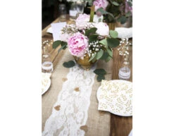 Tafelloper Jute Kant 2,75m -Feestartikelen Winkel tafelloper jute kant 275m 5