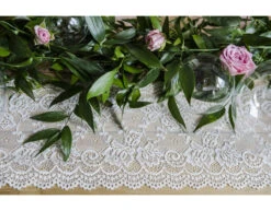 Tafelloper Kant 15cm 9m -Feestartikelen Winkel tafelloper kant 15cm 9m 3