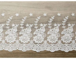 Tafelloper Kant 45cm 9m -Feestartikelen Winkel tafelloper kant 45cm 9m 2