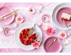 Tafelloper Kant Wit 45cm 9m -Feestartikelen Winkel tafelloper kant wit 45cm 9m 3