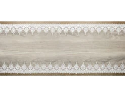 Tafelloper Kant Wit 45cm 9m -Feestartikelen Winkel tafelloper kant wit 45cm 9m 5