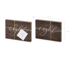 Tafelnummer Eight 18cm -Feestartikelen Winkel tafelnummer eight 18cm 2