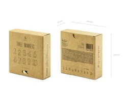 Tafelnummers Hout 10,5cm 10st -Feestartikelen Winkel tafelnummers hout 105cm 10st 3