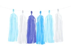 Tassel Slinger Blauw 2m