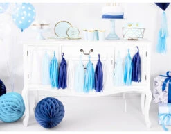 Tassel Slinger Blauw 2m 12 Tassel Slinger Blauw 2m -Feestartikelen Winkel tassel slinger blauw 2m 4