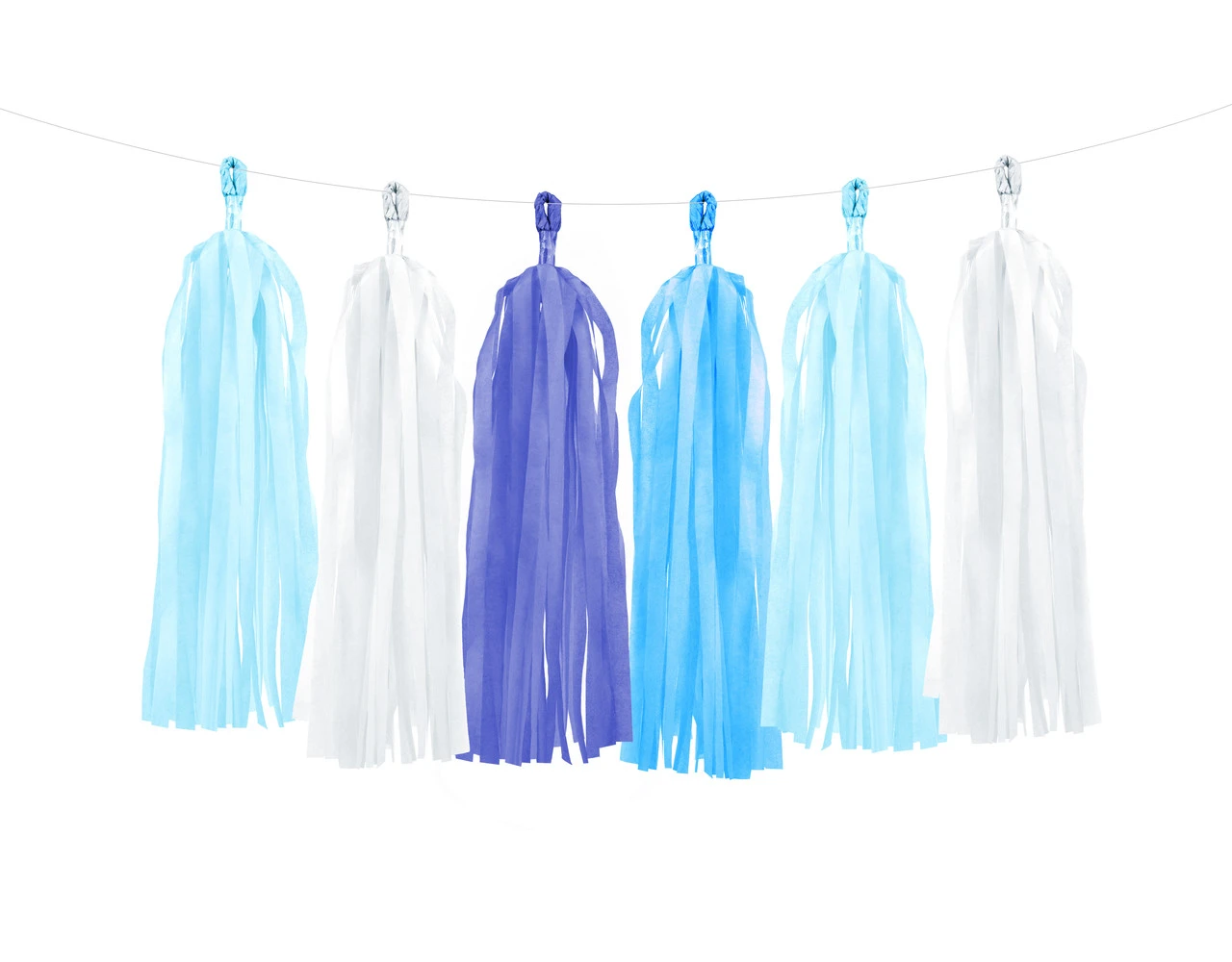 Tassel Slinger Blauw 2m 3 Tassel Slinger Blauw 2m
