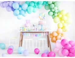 Tassel Slinger Gekleurd Parelmoer 1,2m -Feestartikelen Winkel tassel slinger gekleurd parelmoer 12m 3