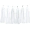 Tassel Slinger Wit 2m -Feestartikelen Winkel tassel slinger wit 2m