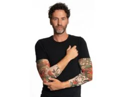 Tattoo Sleeve Roos -Feestartikelen Winkel tattoo sleeve roos 1