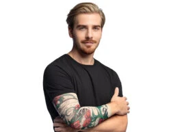 Tattoo Sleeve Rozen -Feestartikelen Winkel tattoo sleeve rozen 2