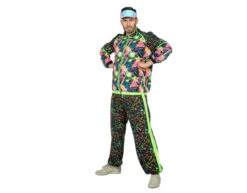 Trainingspak Jaren 80 Neon -Feestartikelen Winkel trainingspak jaren 80 neon 1