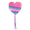 Trek Pinata Hart Roze 37cm -Feestartikelen Winkel trek pinata hart roze 37cm