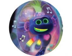 Trolls Helium Ballon Bal 40cm Leeg -Feestartikelen Winkel trolls helium ballon bal 40cm leeg 2