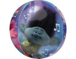Trolls Helium Ballon Bal 40cm Leeg -Feestartikelen Winkel trolls helium ballon bal 40cm leeg 3