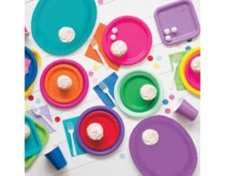 Turquoise Borden Ovaal 31cm 8st -Feestartikelen Winkel turquoise borden ovaal 31cm 8st 1