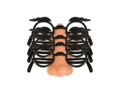 Uitdeelcadeautjes Brillen Neus 10,2cm 4st -Feestartikelen Winkel uitdeelcadeautjes brillen neus 102cm 4st 1
