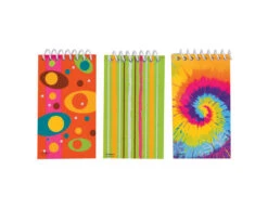 Uitdeelcadeautjes Notitieboekjes 9cm 6st