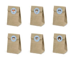 Uitdeelzakjes Bosdieren 6st