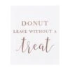Uitdeelzakjes Donut Leave Papier 17cm 20st -Feestartikelen Winkel uitdeelzakjes donut leave papier 17cm 20st