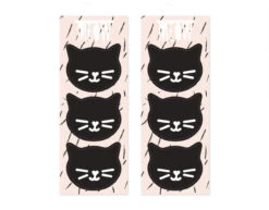 Uitdeelzakjes Katten 18cm 6st -Feestartikelen Winkel uitdeelzakjes katten 18cm 6st 3