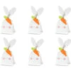 Uitdeelzakjes Konijn 22,5cm 6st -Feestartikelen Winkel uitdeelzakjes konijn 225cm 6st