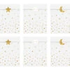 Uitdeelzakjes Little Star 14cm 6st -Feestartikelen Winkel uitdeelzakjes little star 14cm 6st