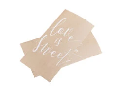 Uitdeelzakjes Love 20cm 20st