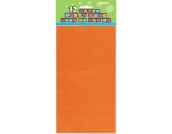 Uitdeelzakjes Oranje 25cm 12st -Feestartikelen Winkel uitdeelzakjes oranje 25cm 12st 1