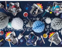 Uitdeelzakjes Space 14cm 6st -Feestartikelen Winkel uitdeelzakjes space 14cm 6st 3