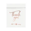 Uitdeelzakjes Thank You Papier 16,5cm 6st