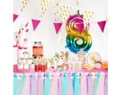 Unicorn Hangdecoratie 85cm 2st -Feestartikelen Winkel unicorn hangdecoratie 85cm 2st 2