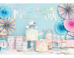 Unicorn Taart Topper Set 5 Delig -Feestartikelen Winkel unicorn taart topper set 5 delig 3