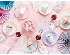 Unicorn Taart Topper Set 5 Delig -Feestartikelen Winkel unicorn taart topper set 5 delig 5