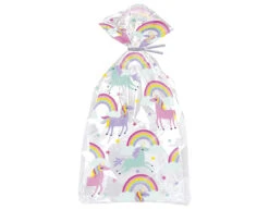 Unicorn Uitdeelzakjes Regenboog 20st