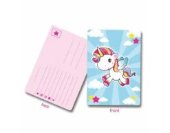 Unicorn Uitnodigingen 6st