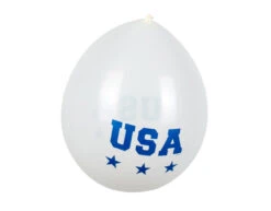 USA Ballonnen 25cm 6st -Feestartikelen Winkel usa ballonnen 25cm 6st 1