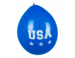 USA Ballonnen 25cm 6st -Feestartikelen Winkel usa ballonnen 25cm 6st 3