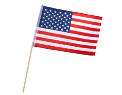 USA Zwaaivlag 45cm