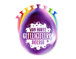 Verjaardag Ballonnen Van Harte Gefeliciteerd 30cm 8st