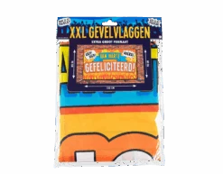 Verjaardag Gevelvlag Van Harte Gefeliciteerd 1,5m -Feestartikelen Winkel verjaardag gevelvlag van harte gefeliciteerd 15m 1