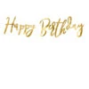 Verjaardag Slinger Happy Birthday Goud 62cm -Feestartikelen Winkel verjaardag slinger happy birthday goud 62cm