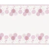 Verjaardag Tafelkleed 1 Jaar Roze 2,13m -Feestartikelen Winkel verjaardag tafelkleed 1 jaar roze 213m