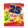 Verjaardagskaart 25 Jaar Cartoon 16,5cm -Feestartikelen Winkel verjaardagskaart 25 jaar cartoon 165cm