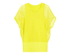 Visnet Shirt Geel Dames -Feestartikelen Winkel visnet shirt geel dames 1