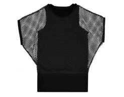 Visnet Shirt Zwart Dames -Feestartikelen Winkel visnet shirt zwart dames 1