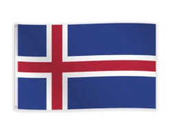 Vlag Ijsland 1,5m